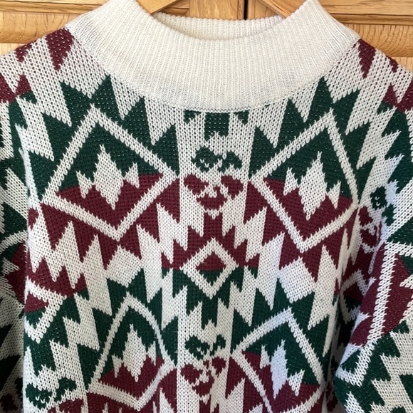 Perspective Vintage Grandpa Knit Sweater size medium - Picture 2 of 7